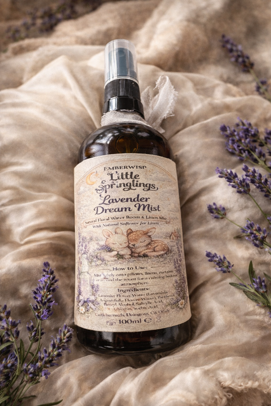 Emberwisp Little Springlings

Lavender Dream Mist

A Gentle Bedtime Calm Mist