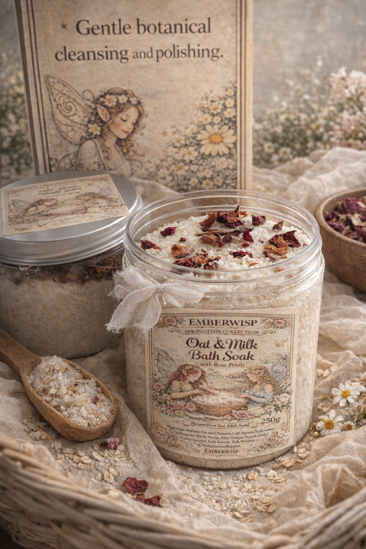 Emberwisp

Springtime Collection

Oat & Milk Botanical Bath Soak

With Rose Petals